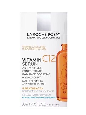 La Roche-Posay 12% Pure Vitamin C Anti-Aging Face Serum NEW